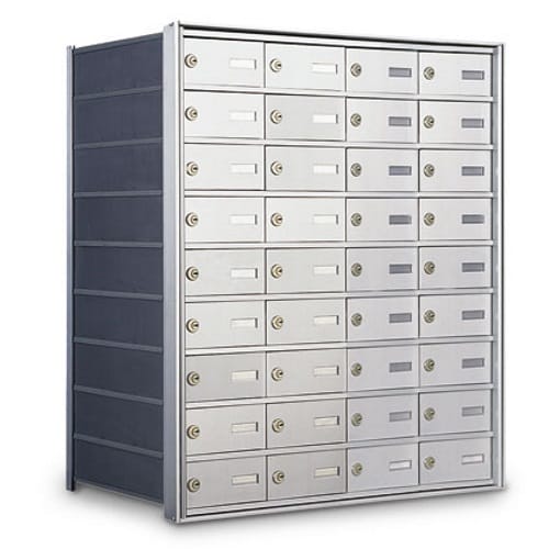Rear Loading 40-Door Horizontal Private Mailbox